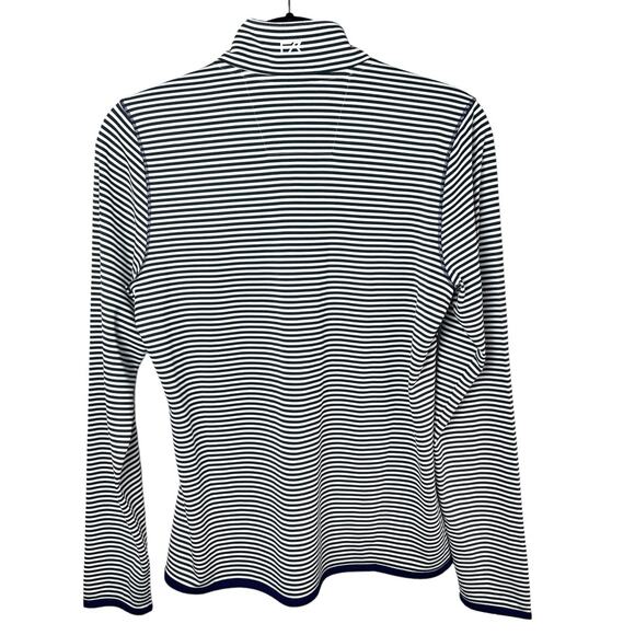 Cutter & Buck Minnesota Vikings Striped 1/2 Zip Performance Pullover Sz S - Picture 7 of 8